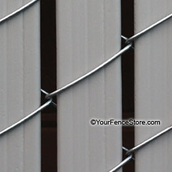 Pre-inserted Chain Link Fence