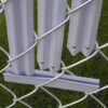 Lite Link / EZ Slat - "M" or "W" shaped privacy fence slat locks at the bottom into the locking device.