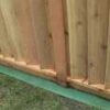 Wood Fence Weed Stopper