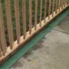 Wood Fence Weed Eliminator